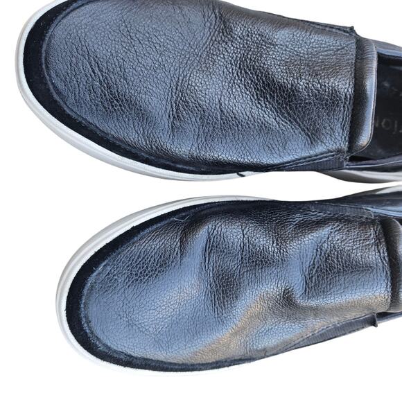 Vionic Womens Kearny Platform Slip-on Comfort Sneaker Black Size 8 - Picture 4 of 16